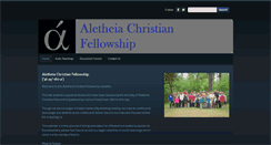 Desktop Screenshot of aletheiacf.com